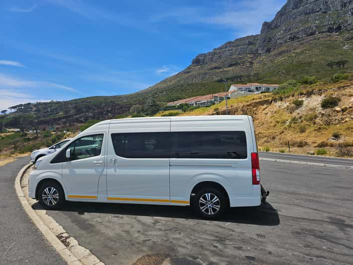 book a transfer from Cape Town airport to Bloubergstrand